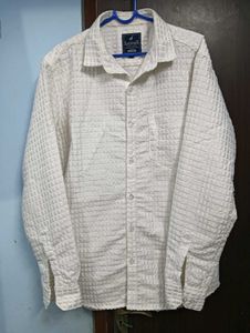 Legends White Patterned Shirt