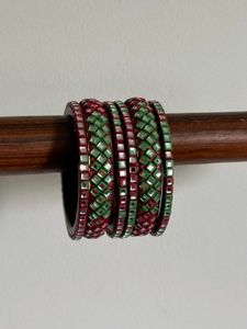 Stonework Bangle Set