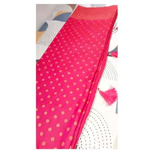 Elegant Red Banarasi Silk Saree