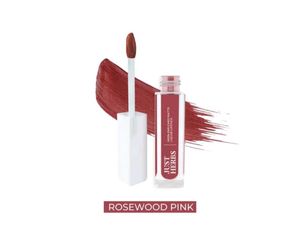 Just Herbs Rosewood Pink Liquid Lipstick