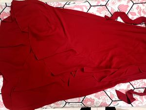 Pretty Maroon Dress| Party Wear|Pinterest| Shimmer
