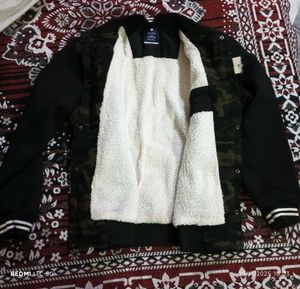 Camouflage Bomber Jacket