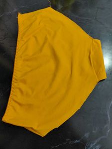Vintage Mustard Yellow Swimsuit Bottoms