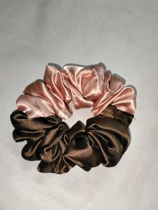 Dual Shade Scrunchies Pack Of 2