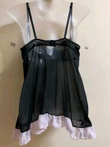 Black Lace Babydoll
