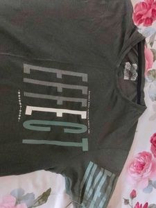 Olive Green Effect T-Shirt