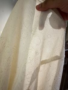 Glittery White Gown