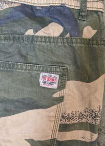Camo Cargo Shorts