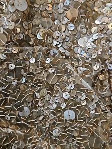 Golden Fully Embellished Heavy Party Dress