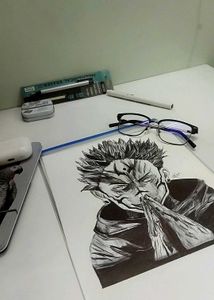 Sukuna Sketch|| Black Ball Pen Sketch|| Anime ||