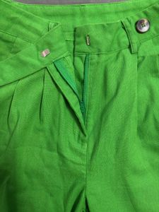 Green Crop Vest With Trouser