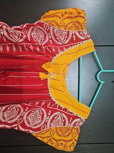 Round Neck Designer Nighty
