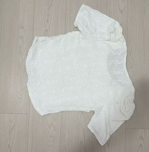 White Puff Sleeve Top