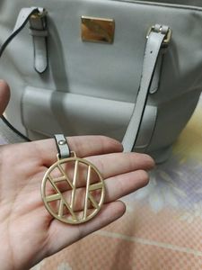 Branded Van Hussain Cream Handbag