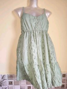 Size S/M 🎁Buy 2 Get 1 Free🎁Green Lace Dress