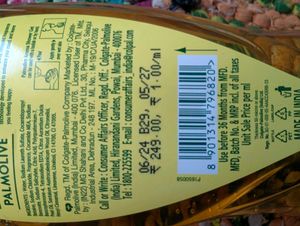 Palmolive body wash with happy mood