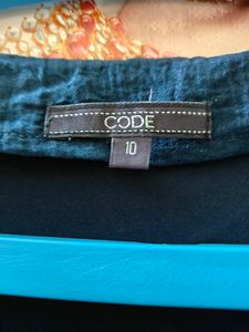 Navy Blue Full Sleeve Top