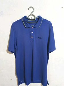 Oakley Blue Polo Shirt - Size M