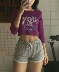 Combo Crop Top And Shorts