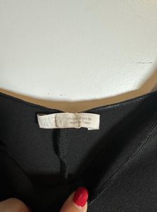 Zara peplum stretch top