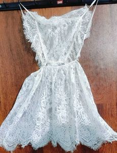 Backless Lace Baby Doll
