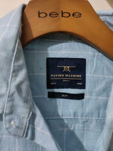 Light Blue Checked Shirt