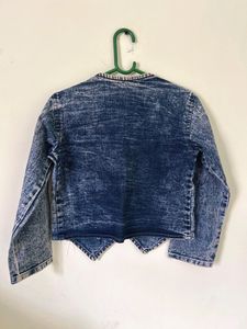 Denim Crop Jacket