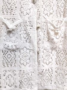 Vintage Crochet Cardigan