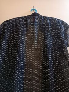 Women Black Printed Shrug