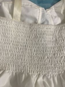 White Corset Top
