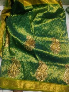 Bridal Saree With Blouse Piece