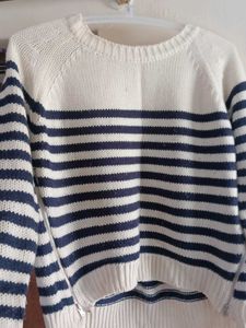 Striped Pullover Sweater