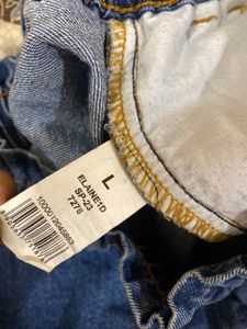 High-Waisted Denim Shorts