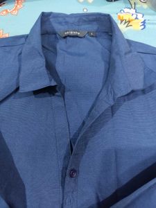 Discount On Westside Wardrobe Stylish Blue Shirt