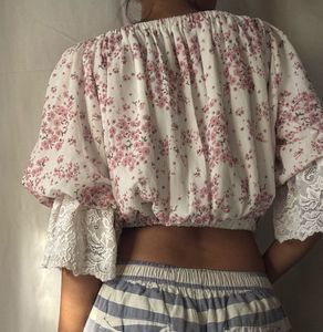 Floral Off-Shoulder Top