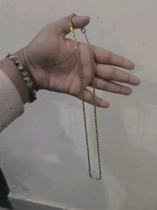 Gold-Tone Delicate Chain