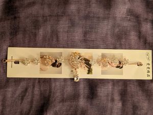 Rose Gold Floral Hair Accessory