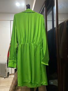 Green Wrap Dress