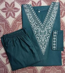 Elegant Green Kurta Set