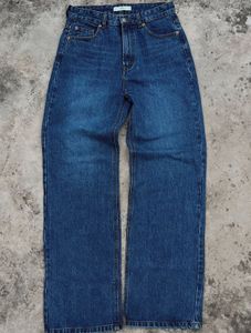 Wide Leg Denim Jeans