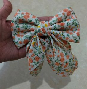 Floral Hair Tie Scarf