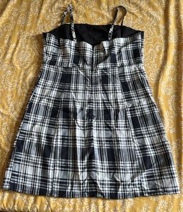 Plaid Mini Dress