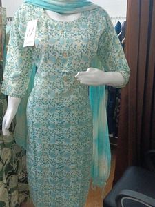Kurti Pant Dupatta Set