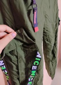 Olive Cargo Style #Pant/trouser