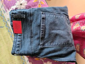 Distressed Denim Jeans