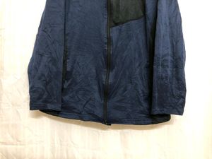 Blue Long Zop Jacket