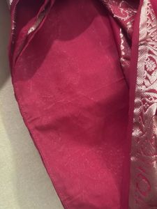 Red &amp; Gold Pure Silk Saree