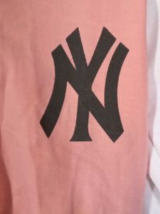 Pink NY Varsity Jacket