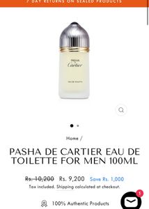 New Without Box ! Luxury Perfume For Men