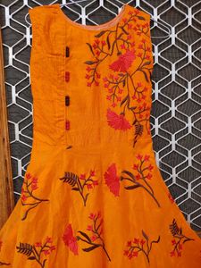 Floral Embroidered Dress
